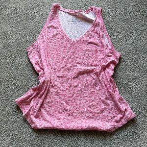 Pink leopard tea with pocket